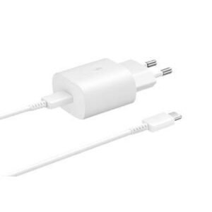 Samsung Original 25W Single Port, Type-C Fast Charger, (Cable not Included)