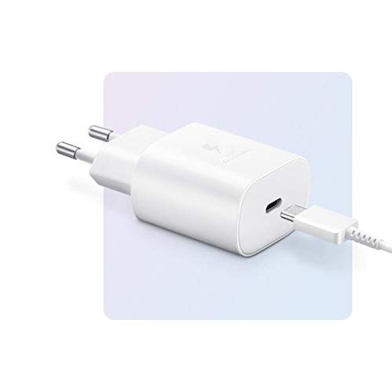Samsung Original 25W Single Port, Type-C Fast Charger, (Cable not Included) - Image 2