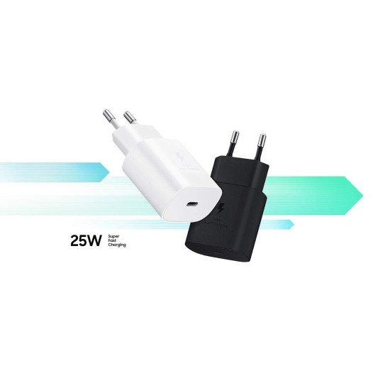 Samsung Original 25W Single Port, Type-C Fast Charger, (Cable not Included) - Image 3