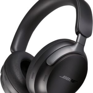 Bose New Quietcomfort Ultra Wireless Noise Cancelling in Ear Headphones with Spatial Audio, Over Ear Headphones with Mic, Up to 24 Hours of Battery Life