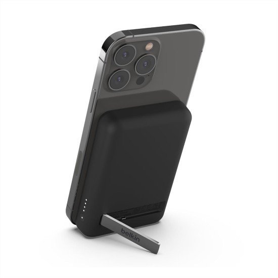 Belkin 5000 mAh Magsafe Wireless Power Bank Wired & Wireless Fast Charging | Compatible w/iPhone 12 and Above, Android Devices, Airpods & More (Open Box)