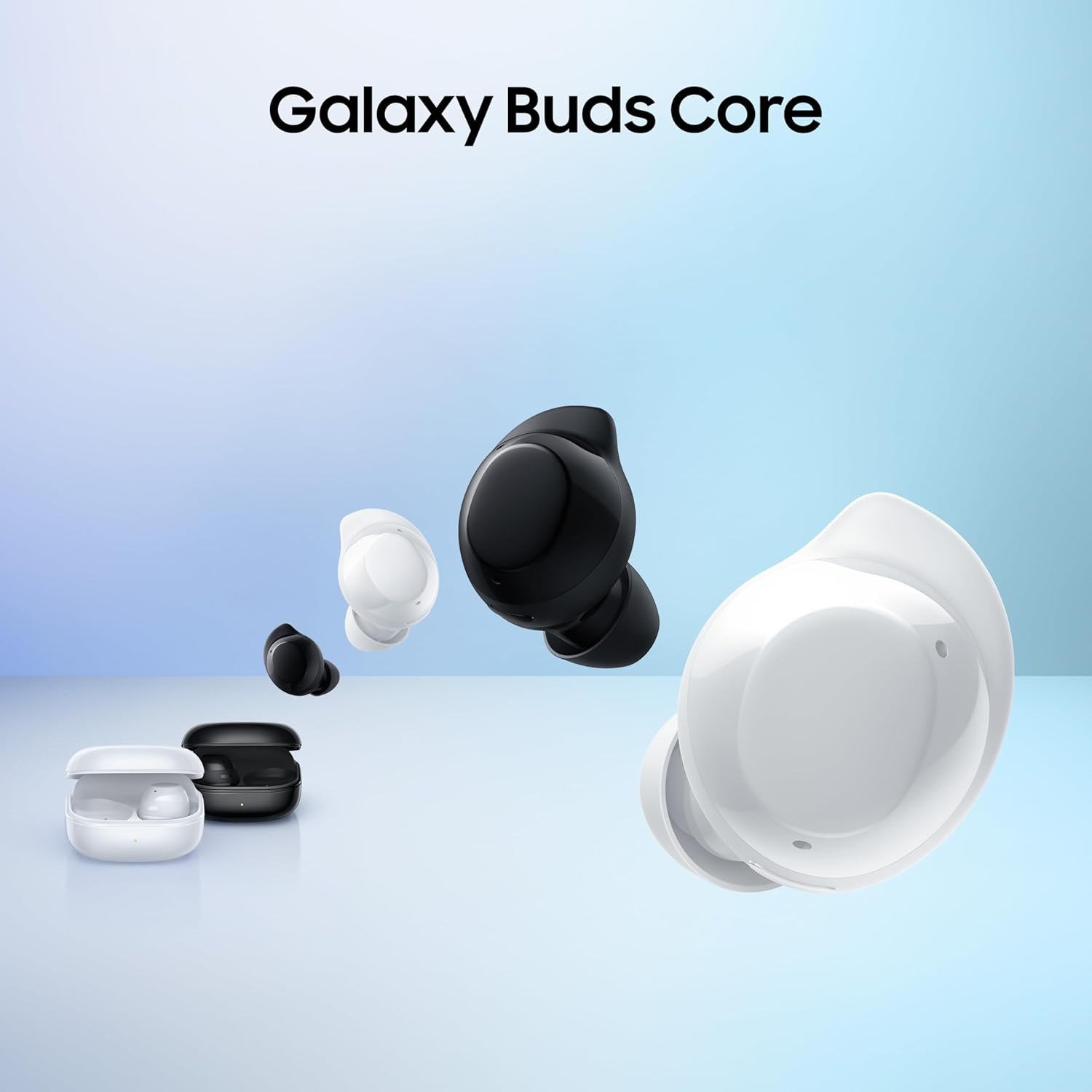 Samsung Galaxy Buds Core Galaxy AI Enabled in-Ear TWS with ANC | Enriched Bass | 6 Mic Setup | IP54 | 35hrs Battery | Touch Controls (Open Box) - Image 8