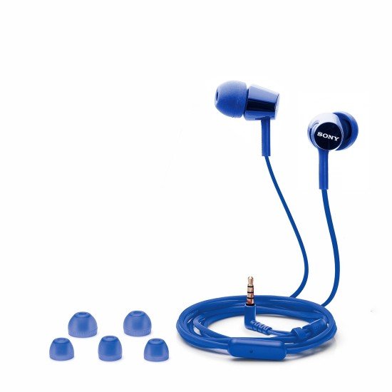 Sony MDR-EX150AP Wired In Ear Headphone with Mic (Open Box) - Image 5