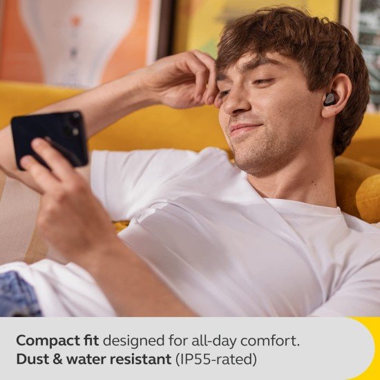 Jabra Elite 5 True Wireless in Ear Bluetooth Earbuds with Active Noise Cancellation, 6 Built-in Microphones for Clear Calls, Dual Pairing & Microsoft Swift Pair for Windows Devices (Open Box) - Image 4