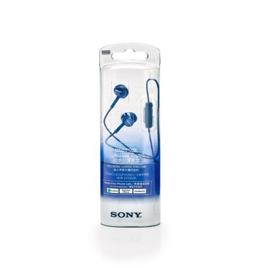 Sony MDR-EX150AP Wired In Ear Headphone with Mic (Open Box) - Image 3