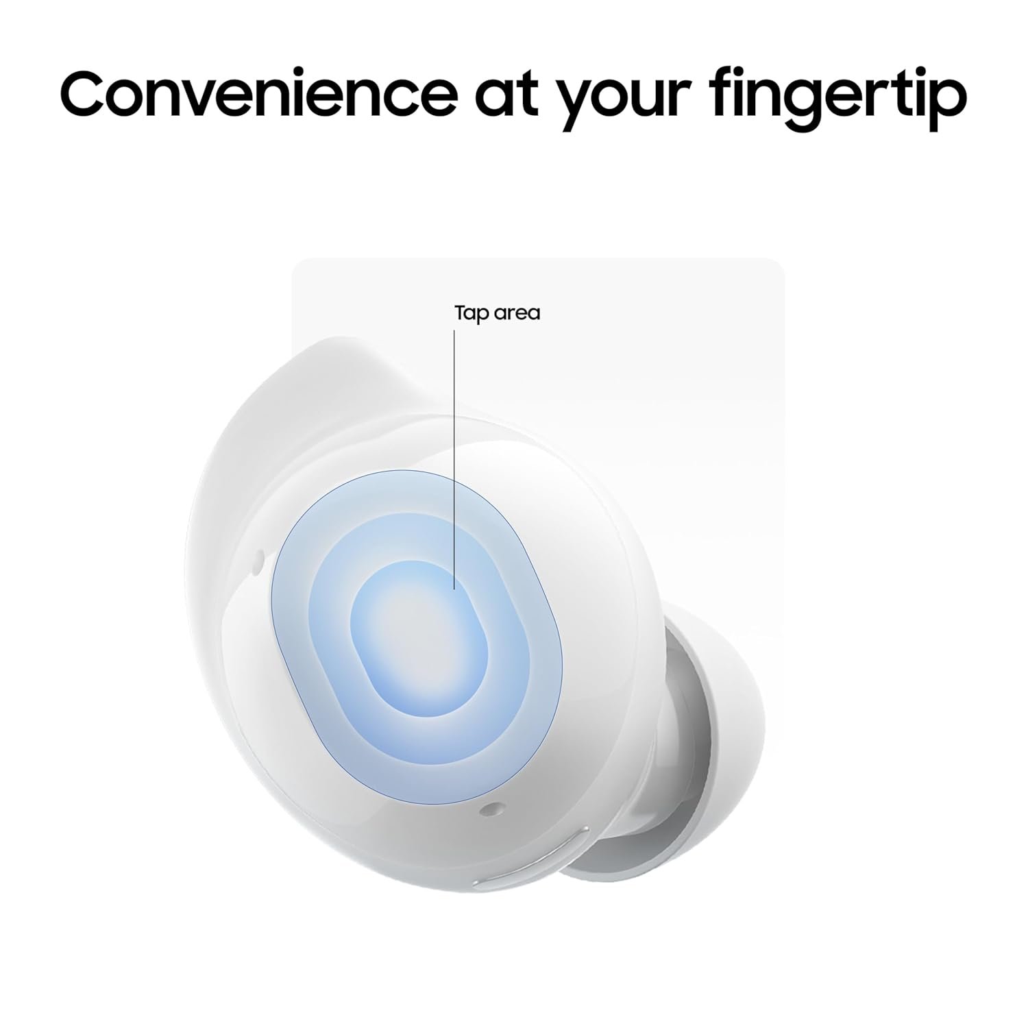 Samsung Galaxy Buds Core Galaxy AI Enabled in-Ear TWS with ANC | Enriched Bass | 6 Mic Setup | IP54 | 35hrs Battery | Touch Controls (Open Box) - Image 7