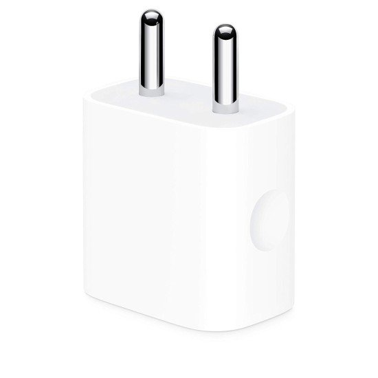 Apple 20W USB-C Power Adapter for iPhone, iPad & AirPods | Original Apple 20W Charger (White)