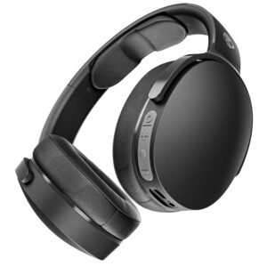 Skullcandy Hesh Evo Over-Ear Wireless Headphones, 40mm Drivers, 36Hr Playtime + Rapid Charge, Flat-Folding and Collapsible, Light Weight Heavy Audio Bass, Work with Android and iOS (Open Box)