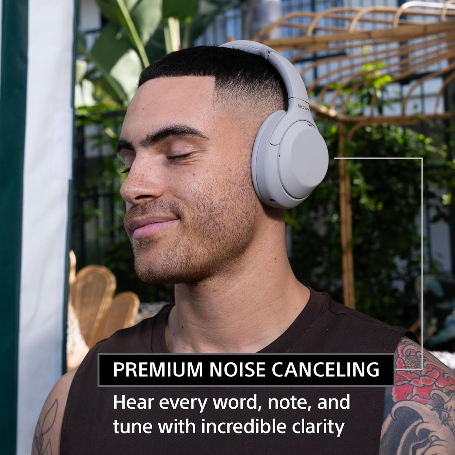 Sony WH-1000XM4 Industry Leading Wireless Noise Cancellation Bluetooth Over Ear Headphones with Mic for Phone Calls, 30 Hours Battery Life, Quick Charge, AUX, Touch Control and Voice Control – Open Box - Image 3