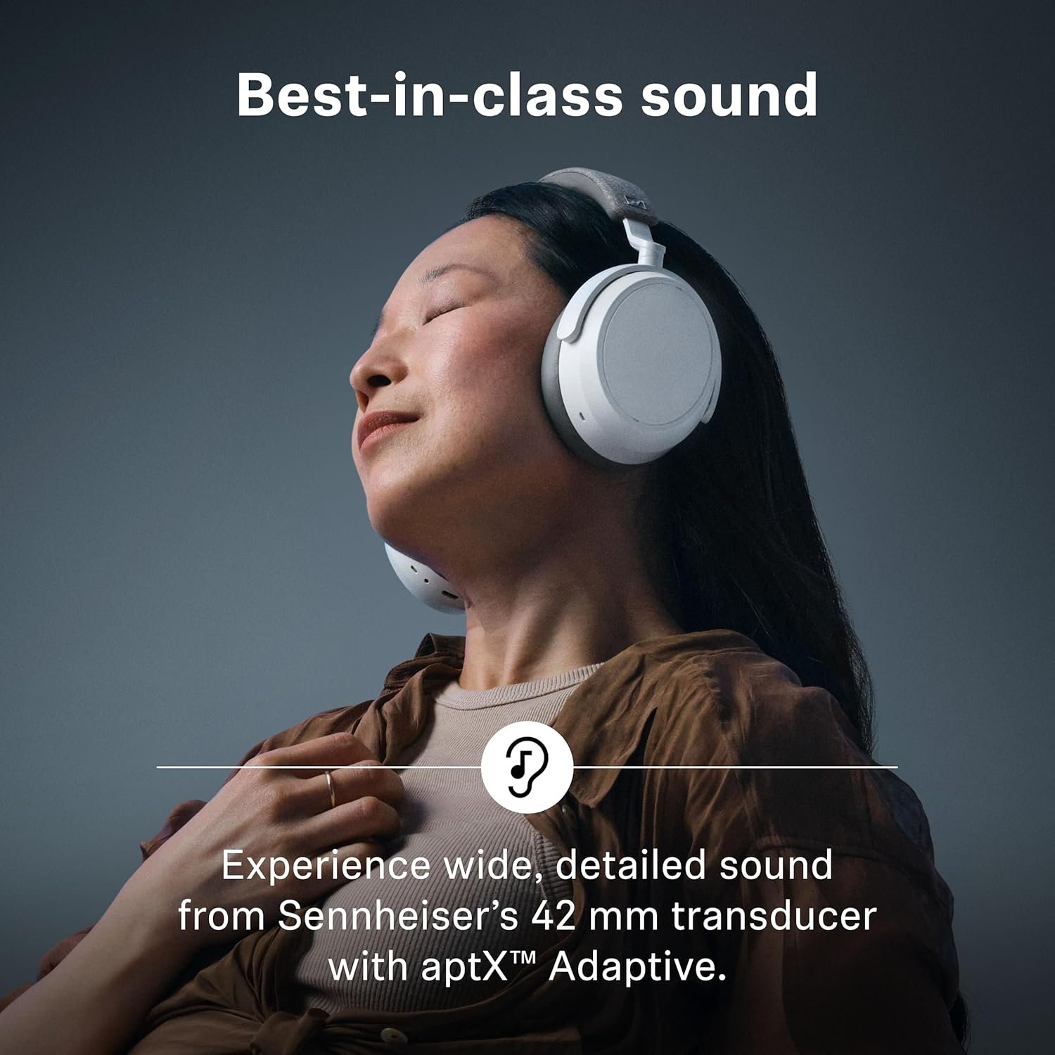 Sennheiser Momentum 4 Wireless Over Ear Headphones, German Design, ANC, 60h Battery, Customizable Sound, 4 Digital Mics for Crystal-Clear Calls, Multipoint Connectivity (Open Box) - Image 5