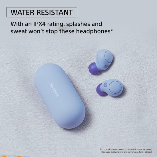 Sony WF-C700N Bluetooth Truly Wireless Active Noise Cancellation in Ear Earbuds,360 RA, Multipoint Connection, 10 mins Super Quick Charge, 15hrs Battery, IPX4 Rating, Fast Pair, App Support (Open Box) - Image 4