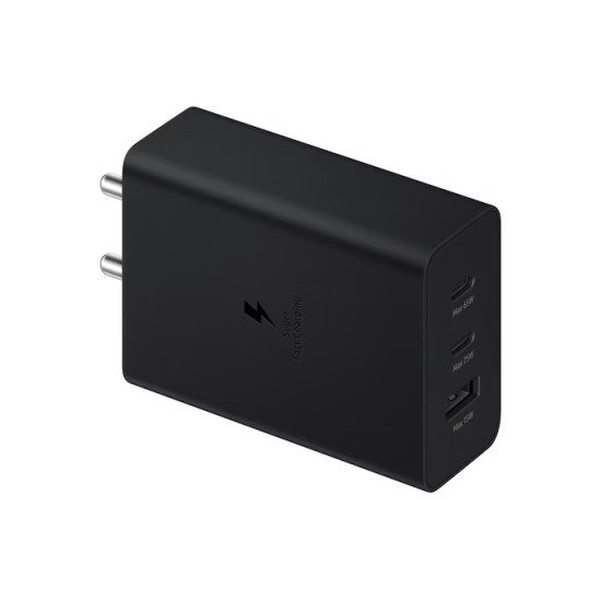 Samsung Original 65W Trio, USB-C & USB-A, Super Fast Charger – Black - Image 4
